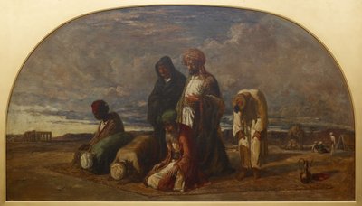 صلاة في الصحراء 1840-1849. بواسطة وليام جيمس مولر
