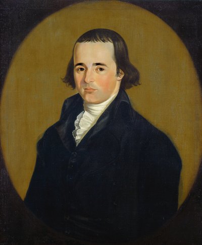 آسا بنيامين 1795. بواسطة فنان غير معروف