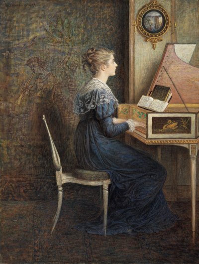 أغنية قديمة ، 1874. بواسطة وليام جون هينيسي