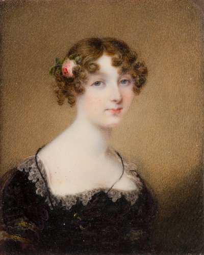 صورة لليدي لوسي ويتمور ، ني بريدجمان (1792-1840) ، 1812-40 (زيت وقماش) بواسطة وليام جون نيوتن