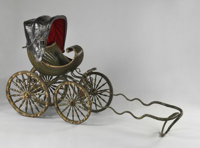 A painted and gilded baby carriage (mixed media) بواسطة وليام كينت