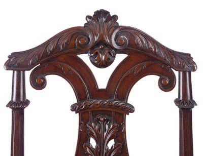 تفاصيل زوج من كراسي قاعة جورج الثاني ، أعدمها جيمس مور الأصغر ، c.1727-31 بواسطة وليام كينت