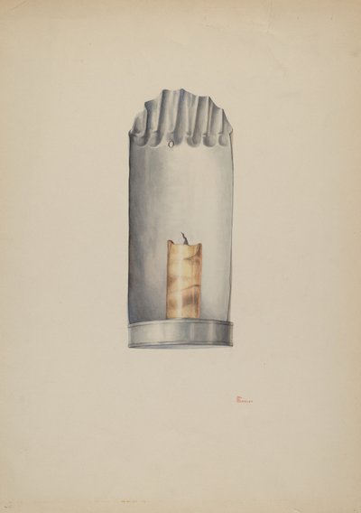 حامل شمعة ، ج. 1940. بواسطة وليام كيكوفيل