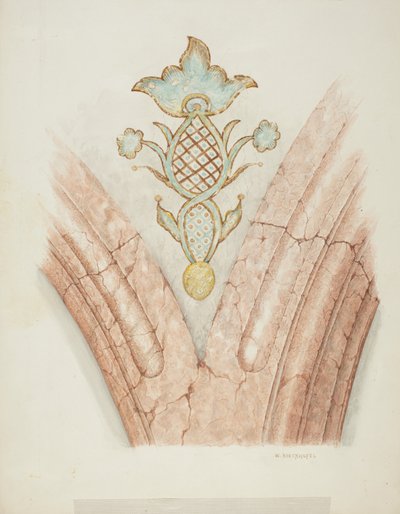 زخارف السقف ، ج. 1940. بواسطة وليام كيكوفيل