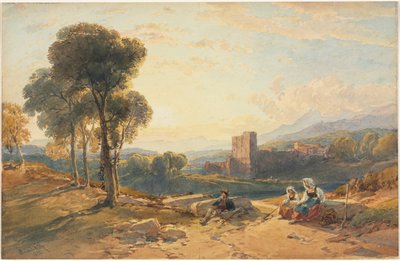 المناظر الطبيعية ، إيطاليا ، 1872. بواسطة وليام لايتون ليتش