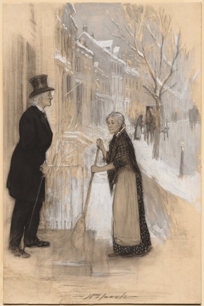 رسم تخطيطي لتوضيح عدم تفريغه بشرف ، 1904. بواسطة وليام ليروي جاكوبس