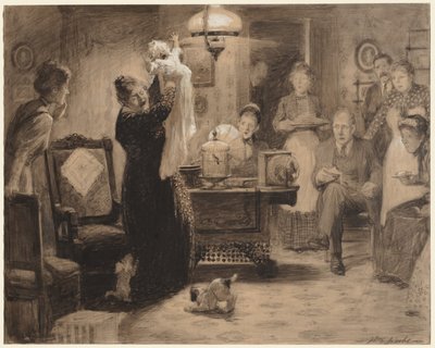رسم تخطيطي لتوضيح الطفل الثابت ، 1912. بواسطة وليام ليروي جاكوبس