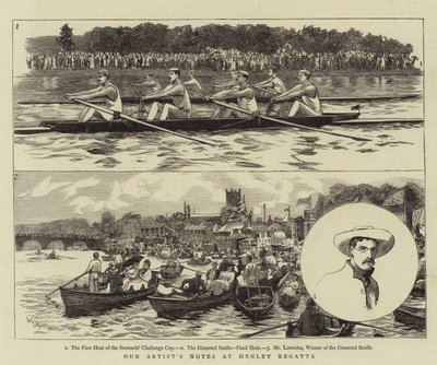 ملاحظات فناننا في Henley Regatta بواسطة وليام ليونيل ويلي