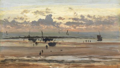 بورتيل فيشر فولك ، 1875 (زيت على ورق موضوع على لوحة) بواسطة وليام ليونيل ويلي