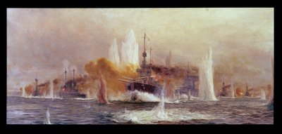 معركة جوتلاند عام 1916 بواسطة وليام ليونيل ويلي