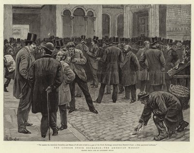 بورصة لندن ، السوق الأمريكية بواسطة ويليام لوكهارت بوجل