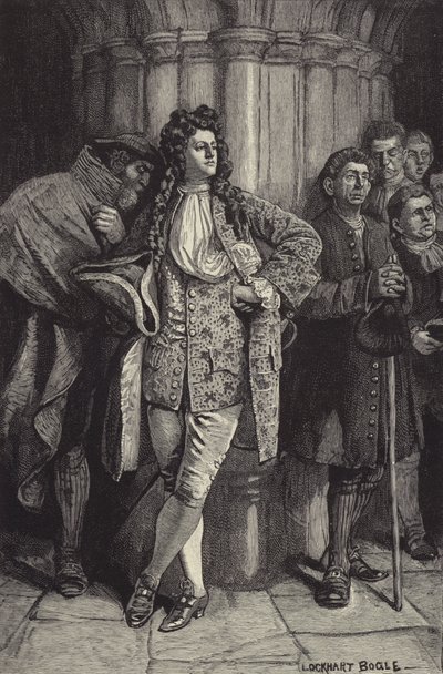 التحذير في كاتدرائية جلاسجو بواسطة ويليام لوكهارت بوجل