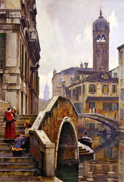 مادونا ديل أورتو ، البندقية (زيت على قماش) بواسطة ويليام لوجسدايل