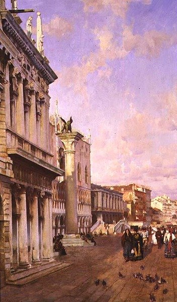 أسد القديس مرقس ، البندقية بواسطة ويليام لوجسدايل