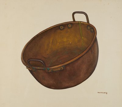 سفينة حلوى النحاس ، ج. 1939. بواسطة وليام لودفيج