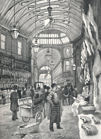 سوق ليدنهول ، 1891 بواسطة وليام لوكير