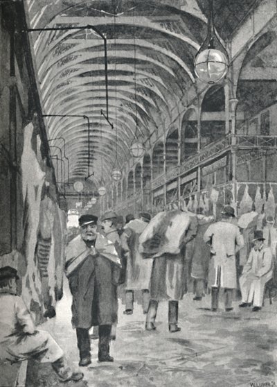 سوق اللحوم متروبوليتان ، سميثفيلد ، 1891 بواسطة وليام لوكير