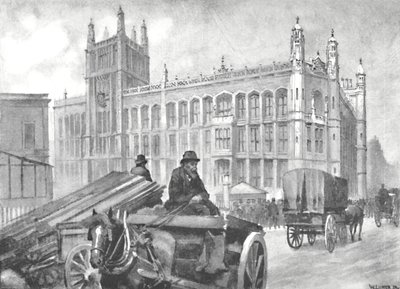 مكتب التسجيل ، Fetter Lane ، 1891 بواسطة وليام لوكير