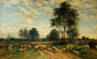 The Halt 1880. بواسطة وليام مارك فيشر