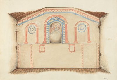 لوحة جدارية Reredos ، 1939. بواسطة وليام مكولي