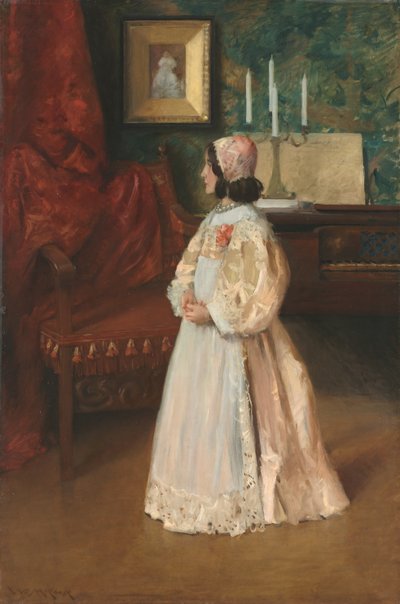 صورة ابنتي أليس ، ج. 1895. بواسطة وليام ميريت تشيس