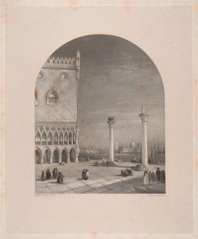 البندقية - Piazzetta بواسطة وليام ميلر
