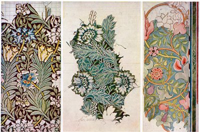رسومات عمل وليام موريس 1834-1896 ، 1934. بواسطة وليام موريس
