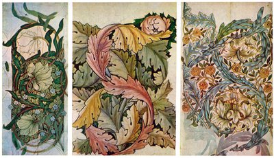 رسومات عمل وليام موريس 1834-1896 ، 1934. بواسطة وليام موريس