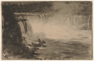 شلالات نياجرا ، 1878. بواسطة وليام موريس هانت