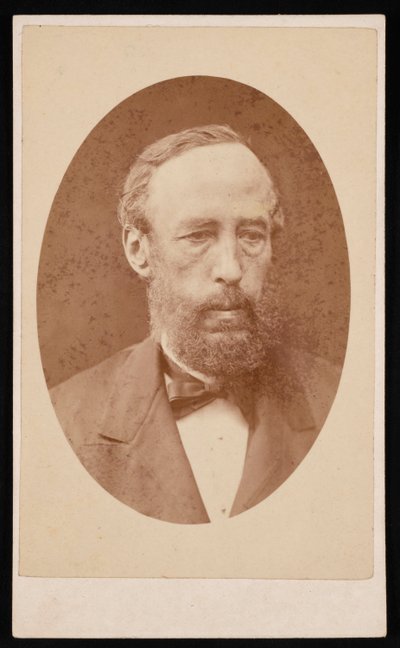 صورة لجيمس كرول 1821-1890 ، قبل عام 1876. بواسطة وليام نيلسون