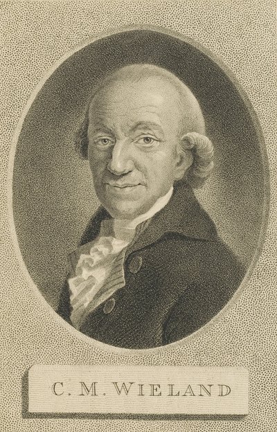صورة للشاعر والكاتب كريستوف مارتن ويلاند 1733-1813 ، 1800. بواسطة وليام نوتر