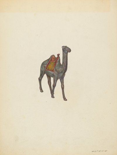 بنك الجمل ، ج. 1940. بواسطة وليام أو. فليتشر