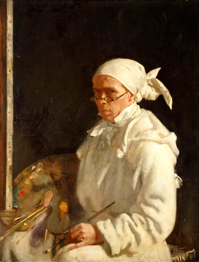 الرسام: بورتريه ذاتي للنظارات ، 1907 بواسطة وليام أوربن