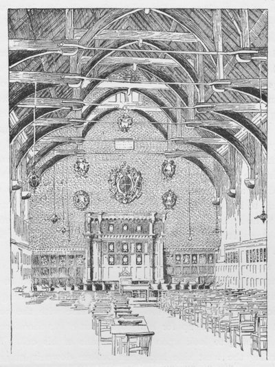 The Westminster Schoolroom ، The Abbots Dormitory ، c1897 بواسطة وليام باتن