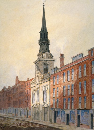 كنيسة القديس مارتن داخل Ludgate و Ludgate Hill ، مدينة لندن ، 1815 بواسطة وليام بيرسون