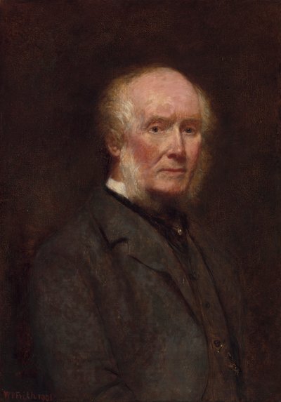 بورتريه ذاتي في سن 83 بواسطة William Powell Frith