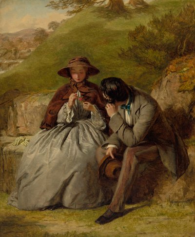 العشاق بواسطة William Powell Frith