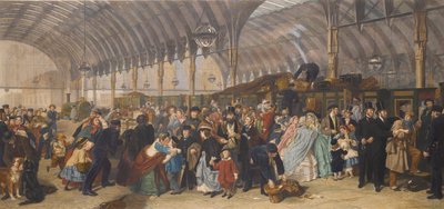 محطة السكة الحديد ، 1866. بواسطة وليام باول فريث