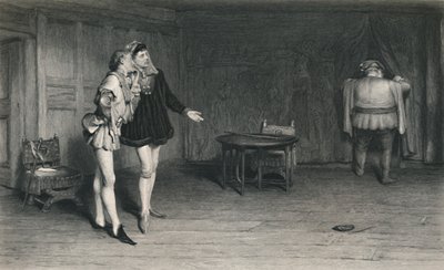 الأمير هنري ، بوينز ، وفالستاف. الملك هنري الرابع - الجزء الأول ، 1870 بواسطة جيش JC