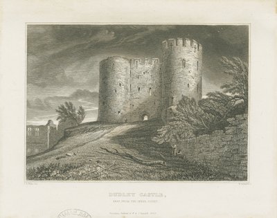 قلعة دودلي - The Keep: engraving، nd [c1828] بواسطة وليام رادكليف