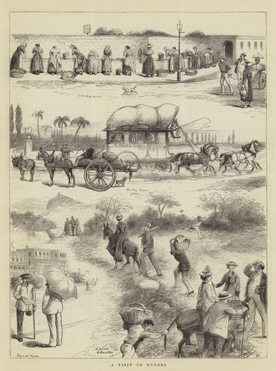 زيارة إلى هيريس بواسطة William Ralston