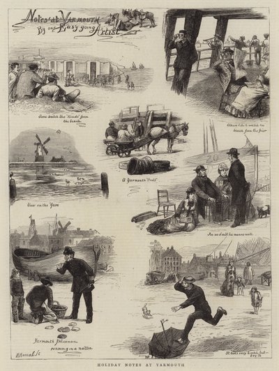 ملاحظات العيد في يارموث بواسطة William Ralston
