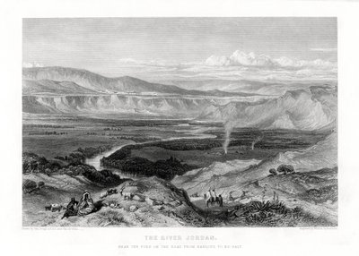 نهر الأردن ، 1887 بواسطة وليام ريتشاردسون