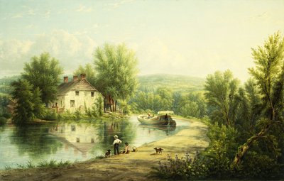 على قناة روندوت ، روزندال ، 1886-1887 بواسطة وليام ريكاربي ميللر