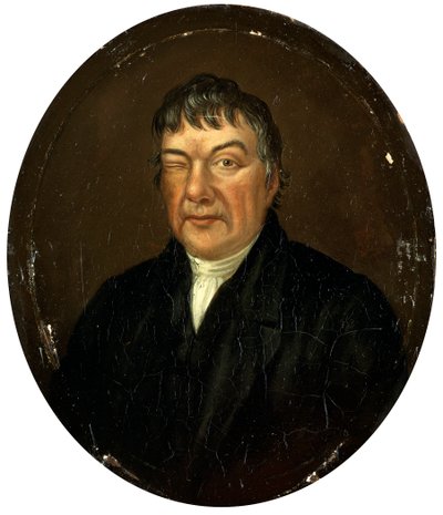 "القس كريسماس إيفانز 1766-1838" ، ١٨٣٥ بواسطة وليام روس