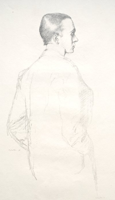 ماكس بيربوم بواسطة William Rothenstein