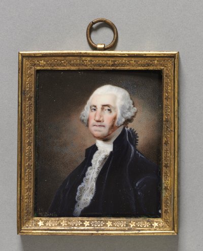 صورة لجورج واشنطن ، ج. 1790. بواسطة وليام راسل بيرش