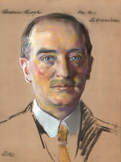 أندرو كيو ، ماجستير 1904 ، أمين مكتبة 1916- بواسطة وليام الرقيب كيندال
