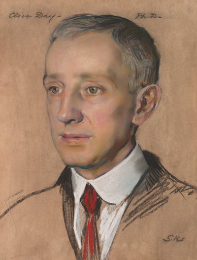 كلايف داي ب. 1892 ، أستاذ الاقتصاد السياسي 1907- بواسطة وليام الرقيب كيندال