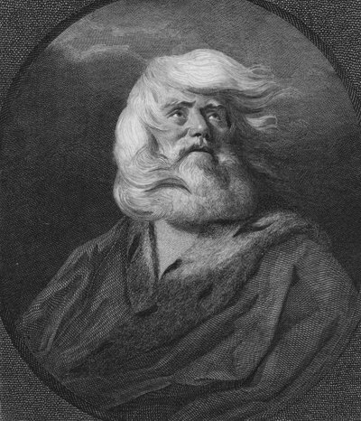 الملك لير ، c1800 بواسطة ويليام شارب